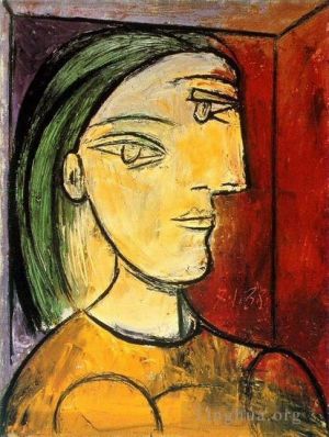 Pablo Picasso œuvre - Portrait de Marie Thérèse 1938