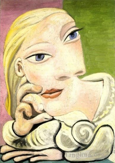 Pablo Picasso Peinture à l'huile - Portrait de Marie Thérèse Walter 1932