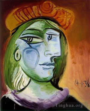 Pablo Picasso œuvre - Portrait de femme 1938 2