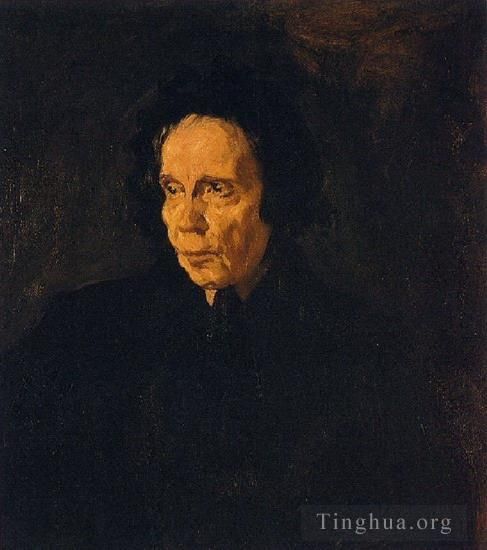 Pablo Picasso Peinture à l'huile - Portrait de la tante Pepa 1896