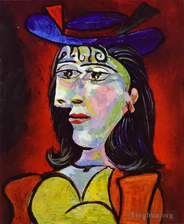 Pablo Picasso Peinture à l'huile - Portrait d'une jeune fille 1938