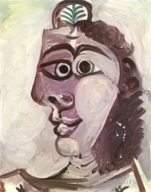 Pablo Picasso œuvre - Tête de femme 1971