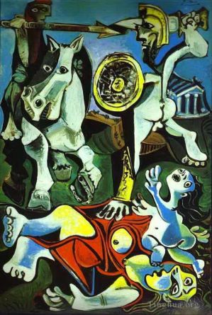 Pablo Picasso œuvre - Le Viol des Sabines 1962