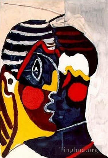 Pablo Picasso Peinture à l'huile - Visage Tête 1929