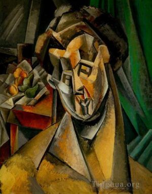 Pablo Picasso œuvre - Femme aux poires 1909