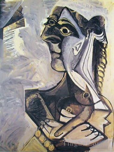 Pablo Picasso Peinture à l'huile - Femme assise 1971