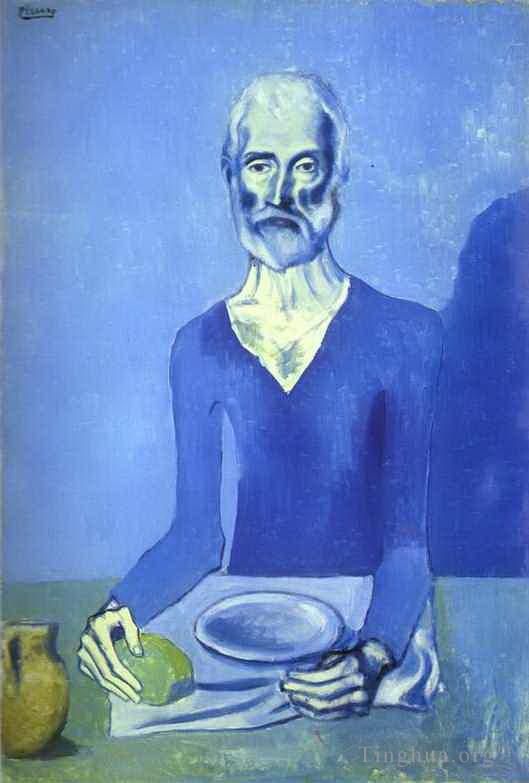 Pablo Picasso Types de peintures - Ascète 1903