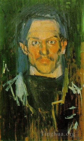 Pablo Picasso Types de peintures - Autoportrait 1901