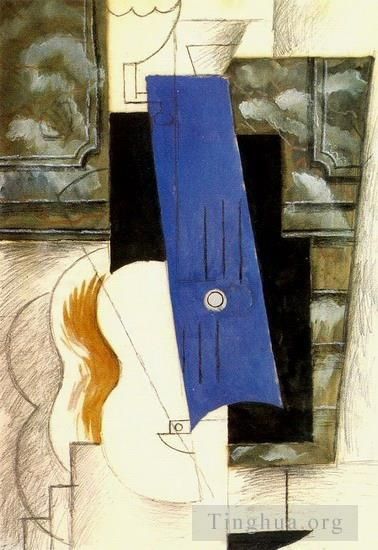 Pablo Picasso Types de peintures - Bec à gaz et guitare 1912