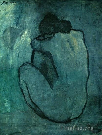 Pablo Picasso Types de peintures - Nu Bleu 1902