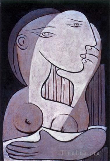 Pablo Picasso Types de peintures - Buste de femme 1934