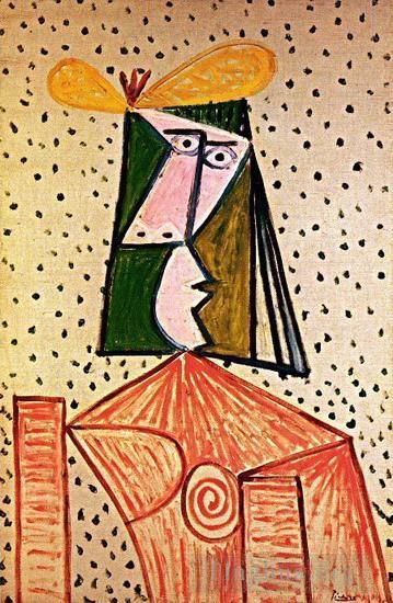 Pablo Picasso Types de peintures - Buste de femme 1944