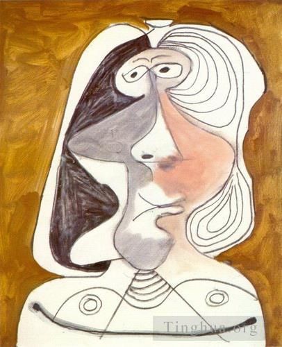 Pablo Picasso Types de peintures - Buste de femme 6 1971