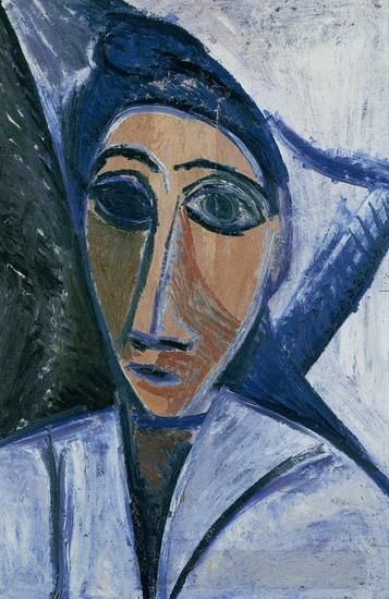 Pablo Picasso Types de peintures - Buste de femme ou de marin 1907