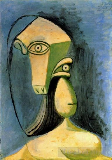 Pablo Picasso Types de peintures - Buste de figure féminine 1940 2