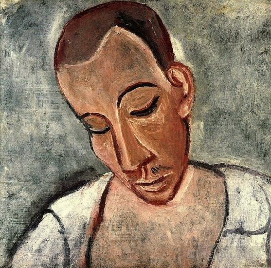 Pablo Picasso Types de peintures - Buste de marin 1907