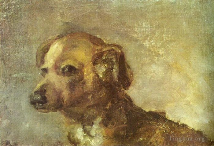 Pablo Picasso Types de peintures - Clipper le chien de Picasso 1895