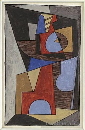 Pablo Picasso Types de peintures - Composition cubiste 1910