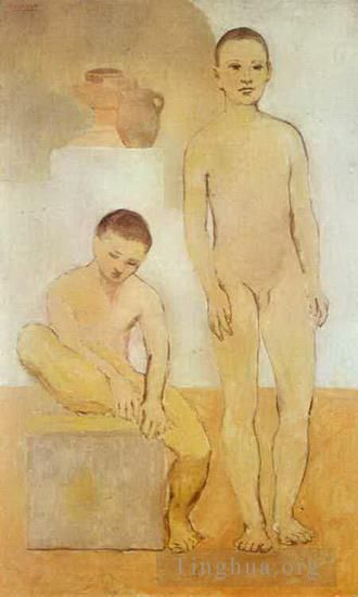 Pablo Picasso Types de peintures - Deux jeunes 1905