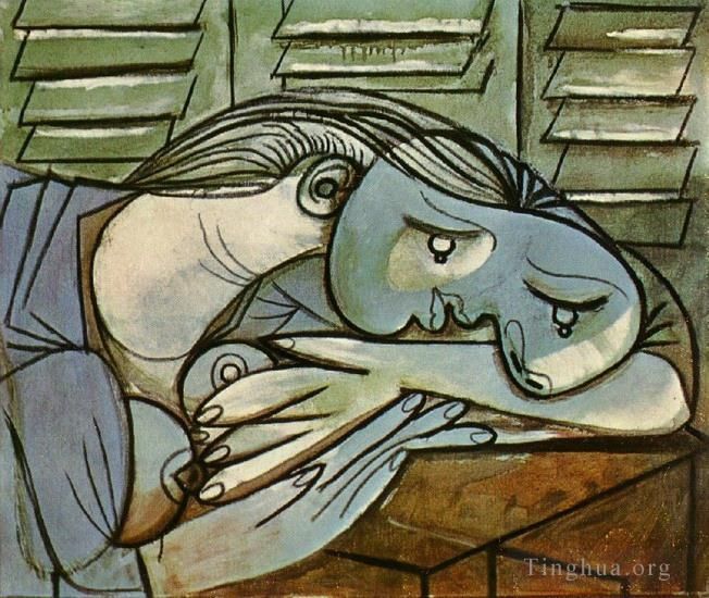 Pablo Picasso Types de peintures - Dormeuse aux persiennes 1936