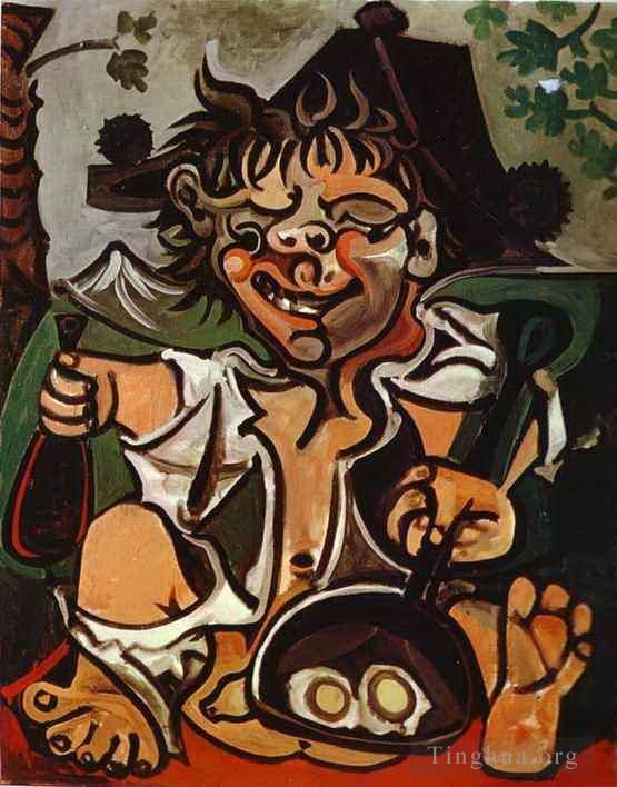 Pablo Picasso Types de peintures - El Bobo 1959