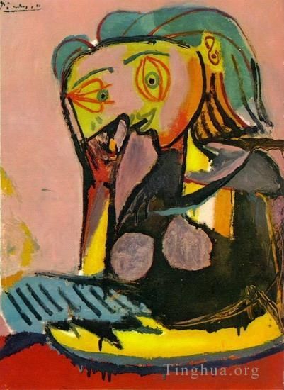 Pablo Picasso Types de peintures - Femme accoudée 2 1938