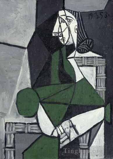 Pablo Picasso Types de peintures - Femme assise 1926