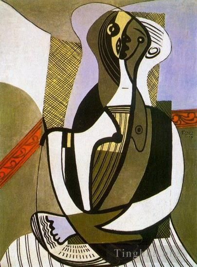 Pablo Picasso Types de peintures - Femme assise 1927 2