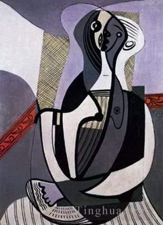 Pablo Picasso Types de peintures - Femme assise 1927