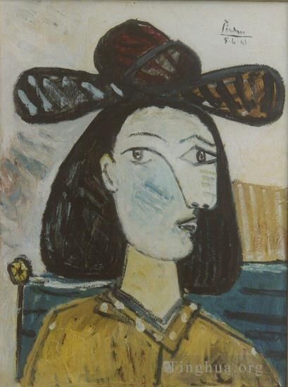 Pablo Picasso Types de peintures - Femme assise 2 1929