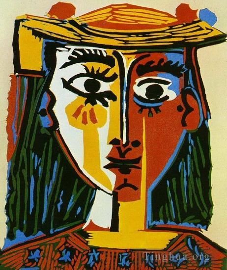 Pablo Picasso Types de peintures - Femme au chapeau 1935
