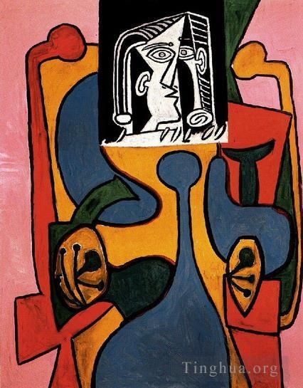 Pablo Picasso Types de peintures - Femme dans un fauteuil 1938