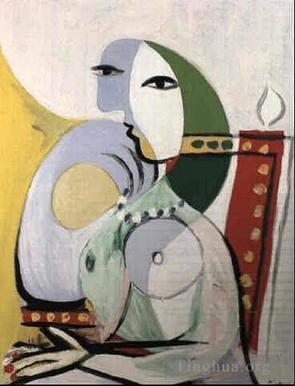 Pablo Picasso Types de peintures - Femme dans un fauteuil 2 1932