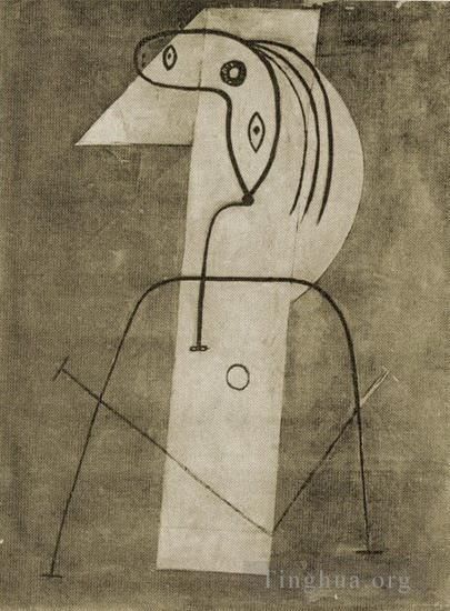 Pablo Picasso Types de peintures - Femme debout 1926