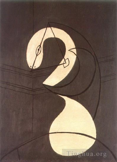 Pablo Picasso Types de peintures - Figurine Tête de femme 1930