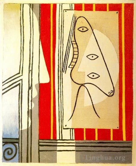 Pablo Picasso Types de peintures - Figure et profil 1928