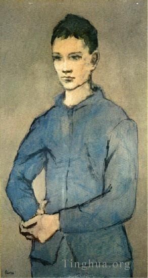 Pablo Picasso Types de peintures - Garcon bleu 1905