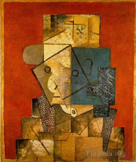 Pablo Picasso Types de peintures - Homme 1915