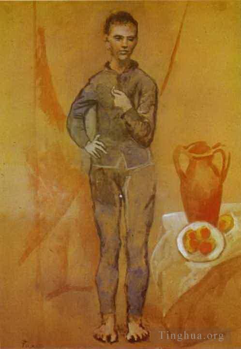 Pablo Picasso Types de peintures - Jongleur avec nature morte 1905