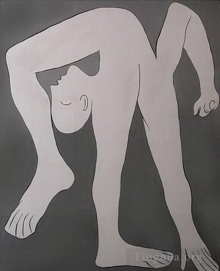 Pablo Picasso Types de peintures - L'acrobate 1930