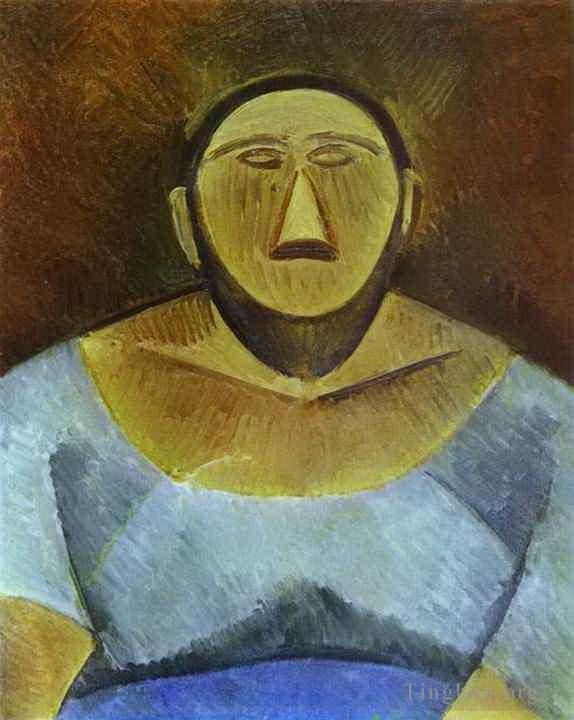 Pablo Picasso Types de peintures - La Fermière 1908