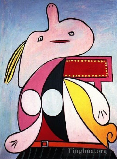 Pablo Picasso Types de peintures - La ceinture jaune Marie Thérèse Walter 1932