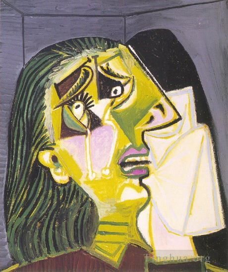 Pablo Picasso Types de peintures - La femme qui pleure 11937