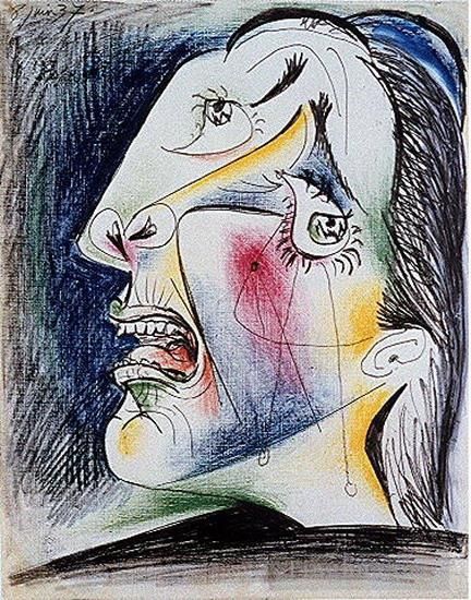 Pablo Picasso Types de peintures - La femme qui pleure 1937