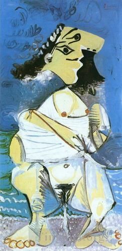 Pablo Picasso Types de peintures - La pisseuse 1965