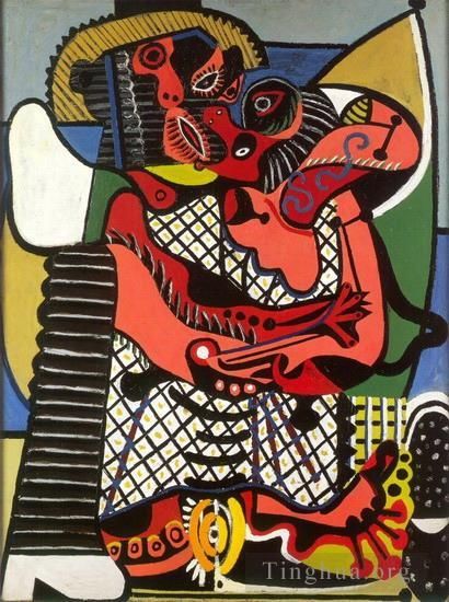 Pablo Picasso Types de peintures - Le baiser 1925