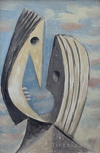 Pablo Picasso Types de peintures - Le baiser 1929