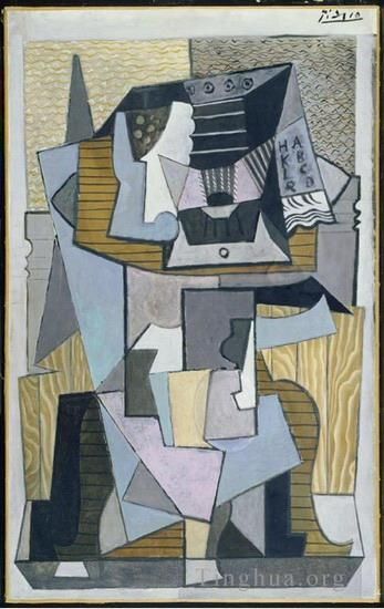 Pablo Picasso Types de peintures - Le guéridon 1919