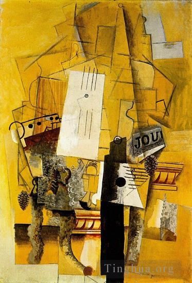 Pablo Picasso Types de peintures - Le guéridon 1920