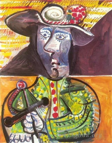 Pablo Picasso Types de peintures - Le matador 2 1970
